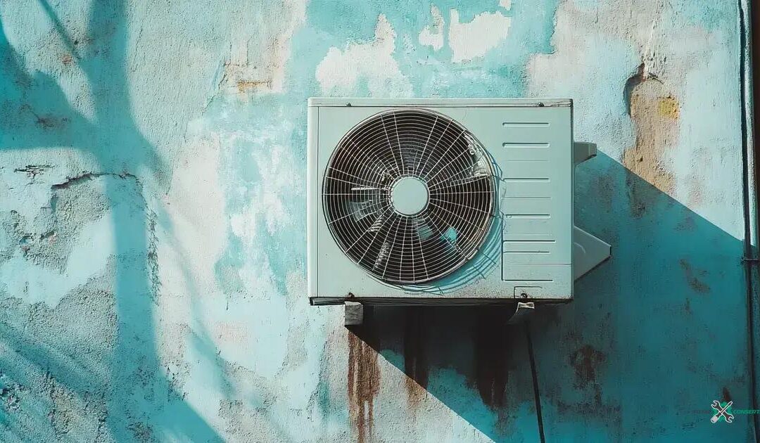 Ar-condicionado com temperatura irregular