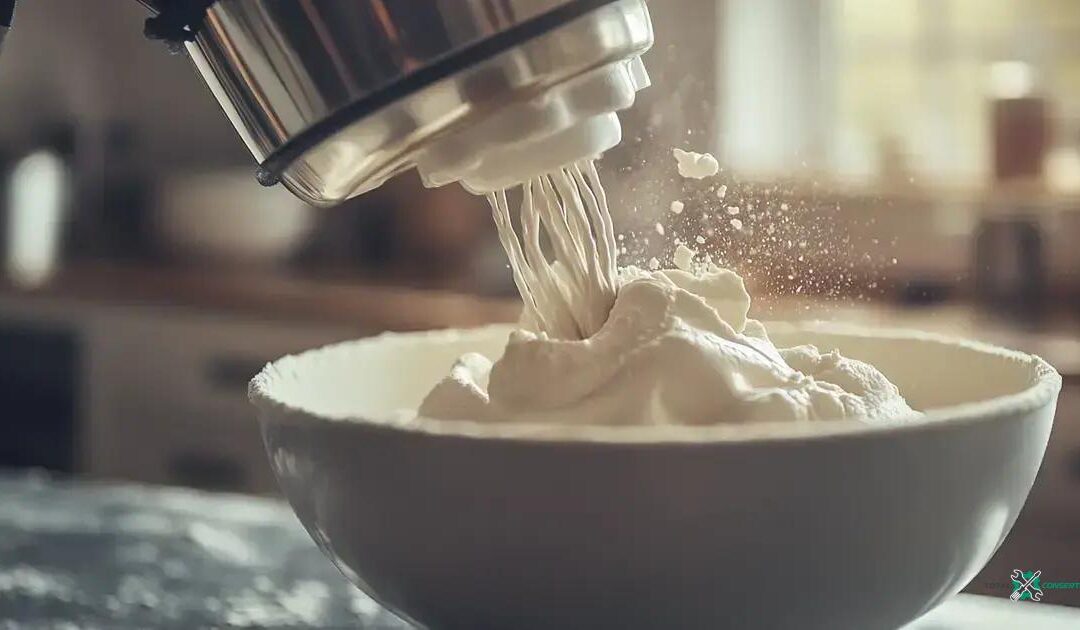 Batedeira não consegue misturar ingredientes pesados