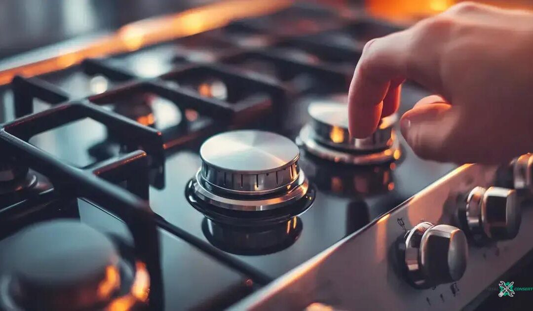 Cooktop com botão emperrado: causas possíveis