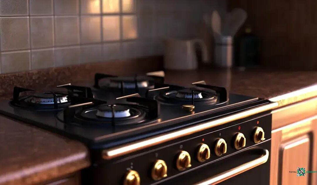 Fogão com queimadores que não acendem