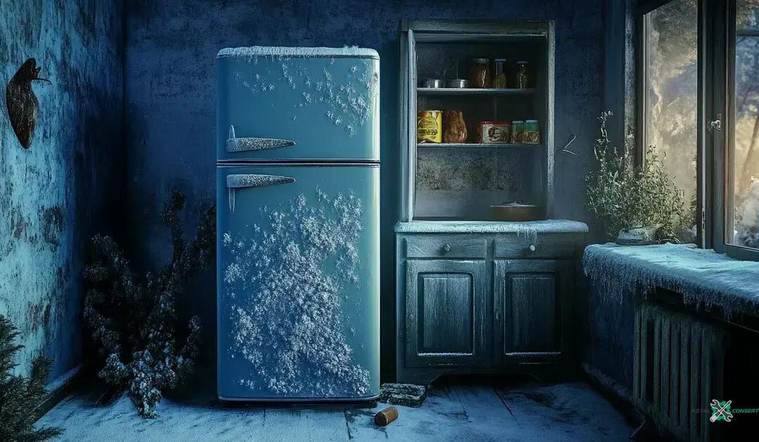 Geladeira com congelamento excessivo no fundo