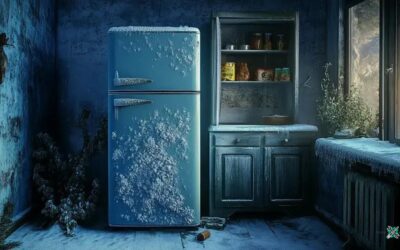 Geladeira com congelamento excessivo no fundo