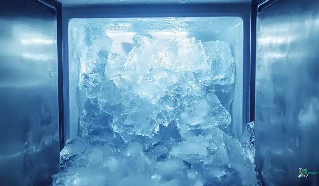 Geladeira com excesso de gelo no freezer: problemas comuns