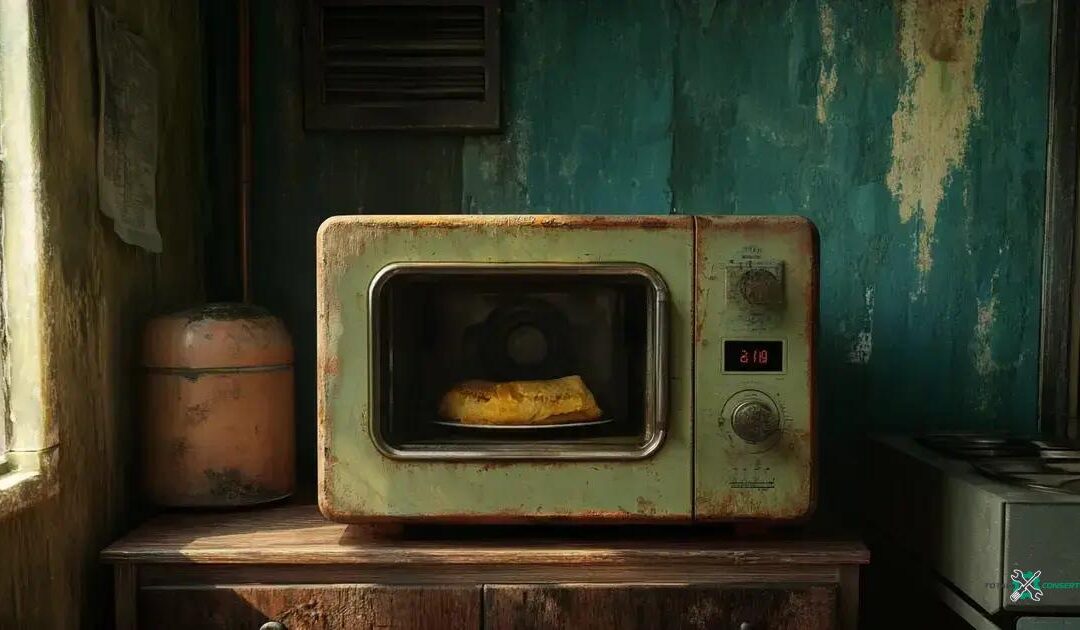 Micro-ondas com porta emperrada: o que fazer